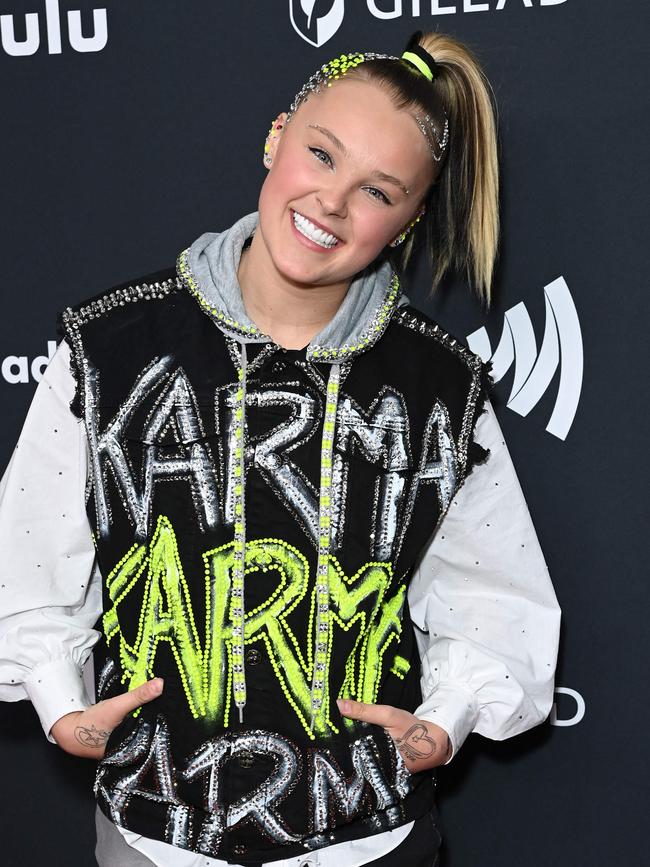 JoJo Siwa on a red carpet last month … Picture: Getty Images via AFP