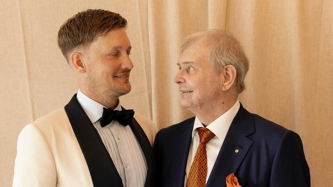 Rob Farnham posted this picture to celebrate his father John Farnham's birthday.  