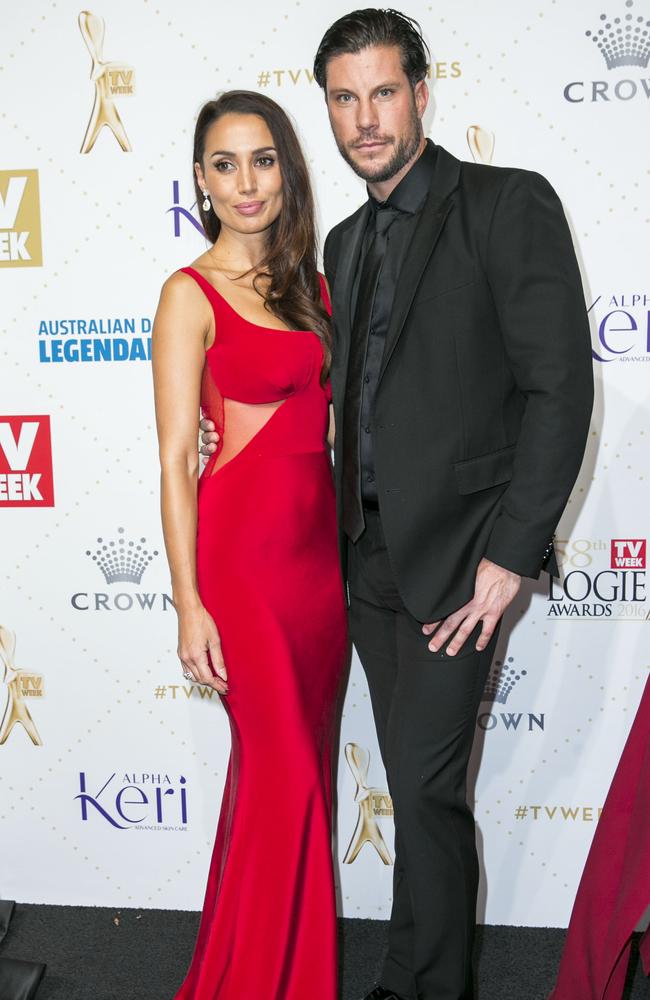 Sam and Snez at the 58th annual Logie Awards. Picture: Media MOde