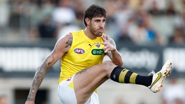 Sam Naismith could play an important role for the Tigers. Picture: Michael Willson/AFL Photos via Getty Images