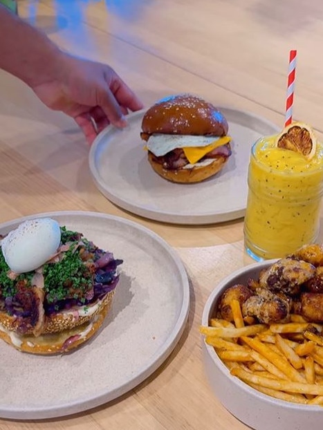 The foodies recently tested out Yolk Cafe in Walkerville. Picture: @thejumpingdumpling