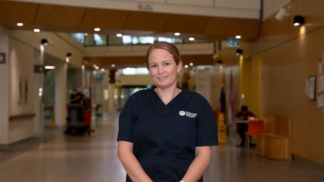 Fiona Tomaszewski is a Hospital Resource Coordinator at Royal Darwin and Palmerston Hospital and has worked in the industry and the Territory for 15 years. Picture: Pema Tamang Pakhrin