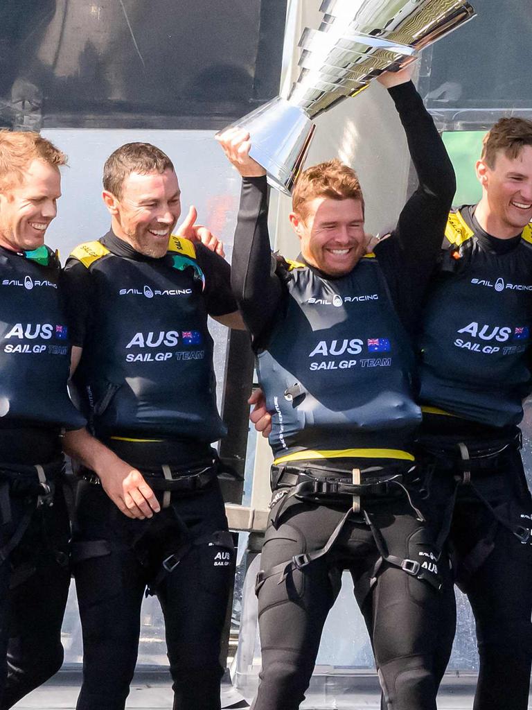 Slingsby is skipper of the Australia SailGP team.