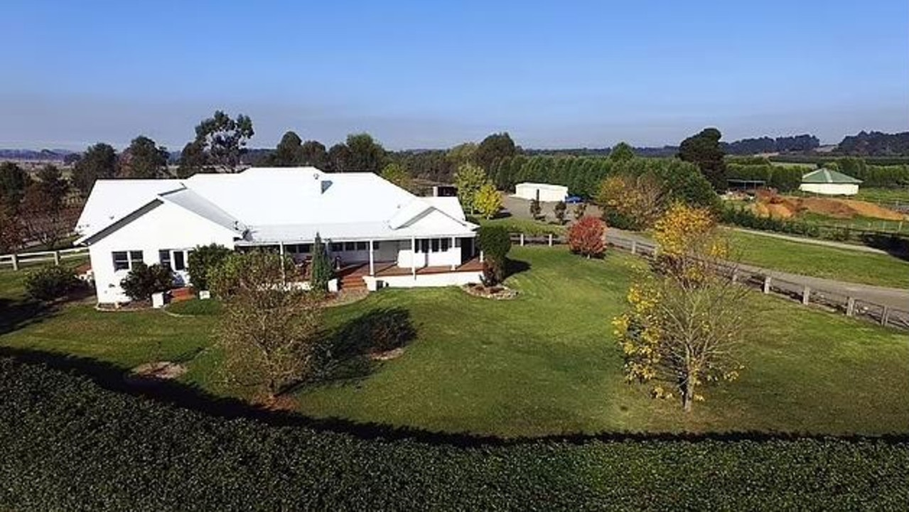 The property in Burradoo used to be a stud farm prior to Mr Cannon-Brookes purchasing it. Supplied.