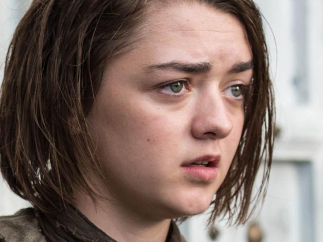 TV Guide first use April 12: Do not publish. Game of Thrones Season 5. Maisie Williams as Arya Stark. Photo Credit: Macall B. Polay/HBO