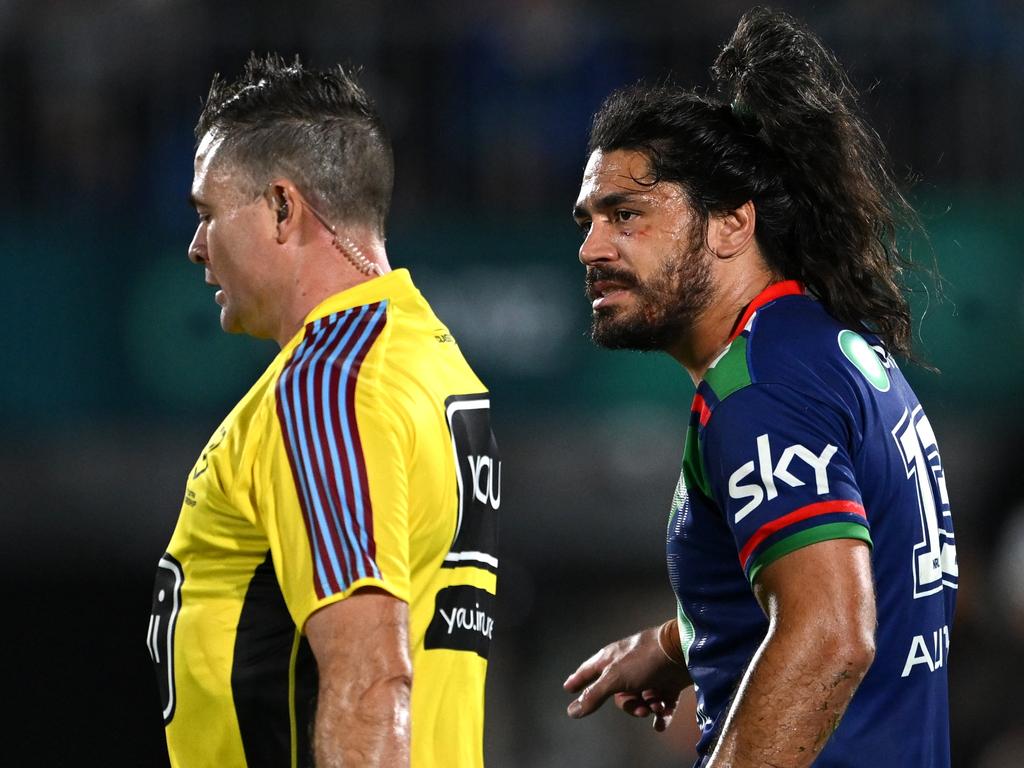 The Warriors will stand down Tohu Harris for the remainder of the season. Picture: Getty Images