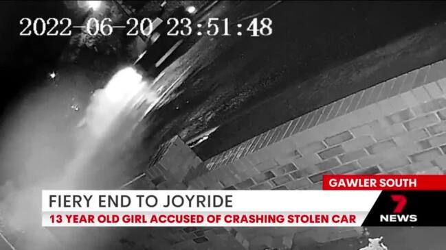 Teen takes Toyota on wild joyride (7News)