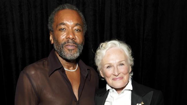 Director Lee Daniels and star Glenn Close. Picture: Presley Ann/Getty