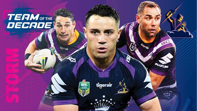 .Guns galore in the Melbourne Storm Team of the decade