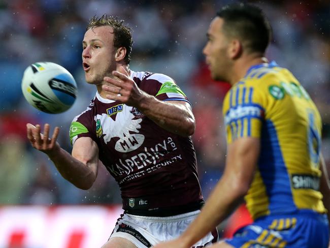 Manly's Daly Cherry-Evans passes should benefit from the departure of Kieran Foran. Picture: Gregg Porteous