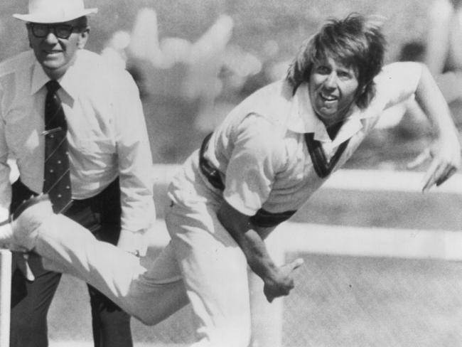 Jeff Thomson destroyed batsmen with his sheer speed and accuracy.