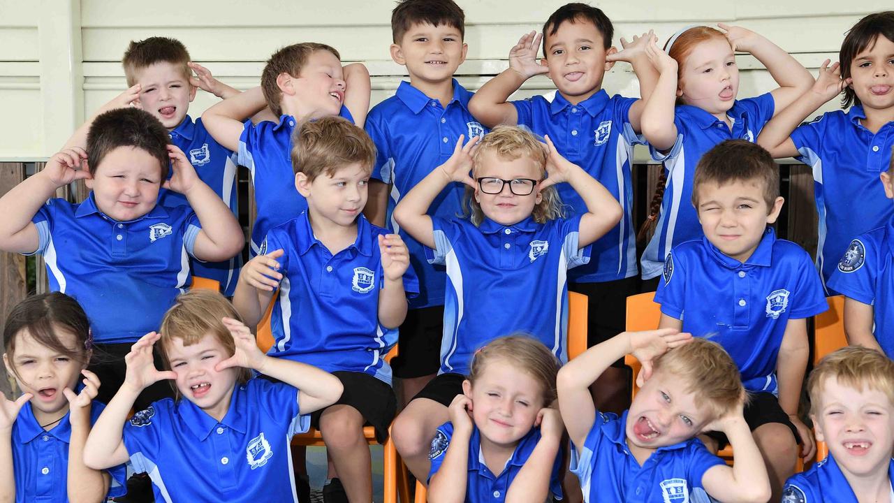 MY FIRST YEAR: Bundaberg South State School Preps. Picture: Patrick Woods.