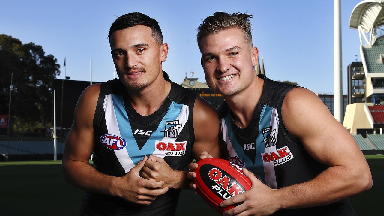 Sam Powell-Pepper and Port Adelaide have begun talks on a new deal (Picture: Sarah Reed).