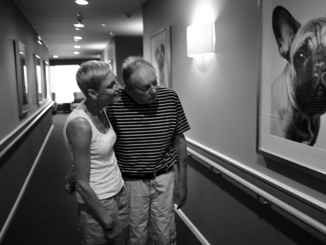  Geraldine Ramage with her dad Joe. Picture: Gary Ramage