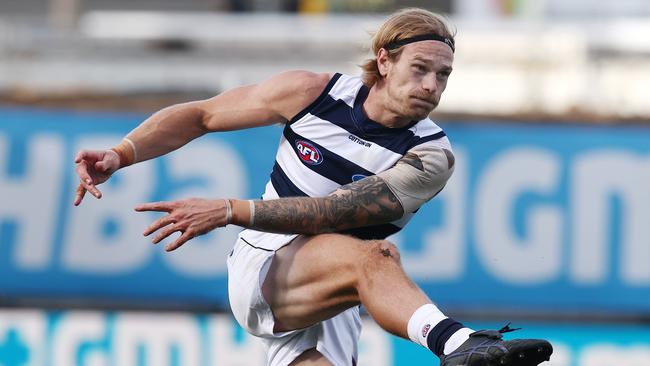 Geelong defender Tom Stewart. Photo: Michael Klein