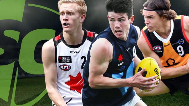 Potential SuperCoach cash cows Jaidyn Stephenson, Andrew Brayshaw and Luke Davies-Uniacke.