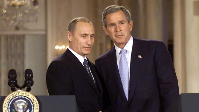 George W Bush’s opinion of Putin changed over time. Picture: Mark Wilson/Getty Images