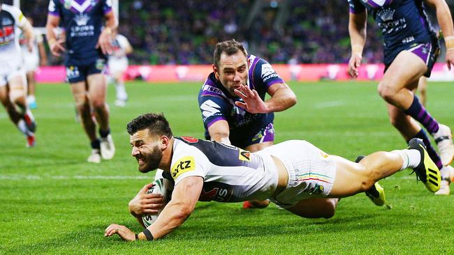 The Panthers produced a major upset over the Storm. (Photo by Michael Dodge/Getty Images)