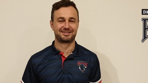 Darebin Falcons new coach Mitch Skelly. Picture: Darebin Falcons