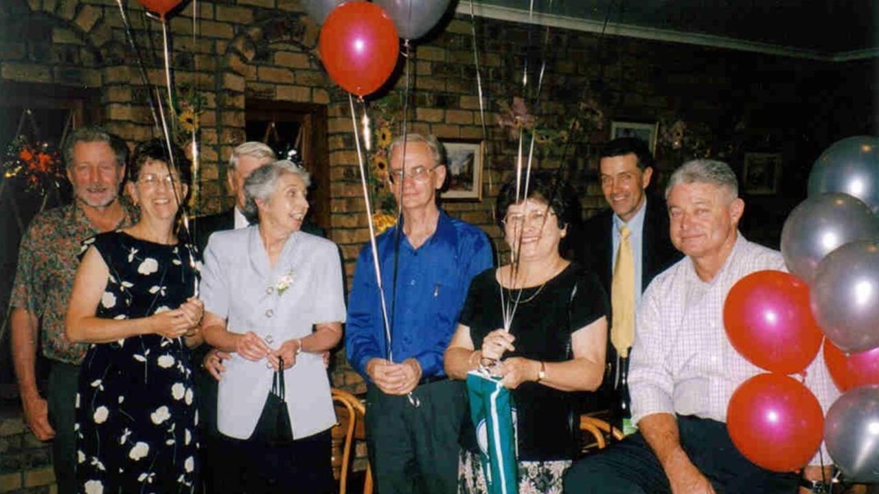 Barry Fitzhenry at his retirement dinner in 2007. Photo/Facebook