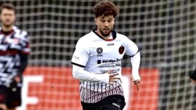 Leo Mazis in action for Dandenong Thunder. Picture: Dandenong Thunder