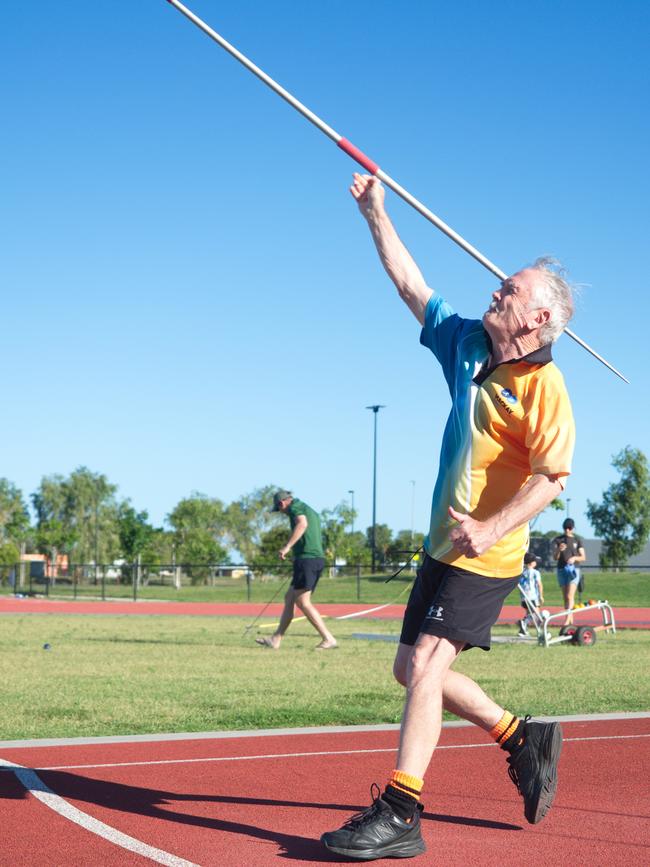 Age is no barrier in Athletics. Mackay Athletics Summer Series. November 20th, 2021. Picture: Marty Strecker