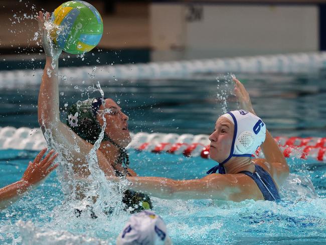 Polo Bears Ice player 6. Ali McCarthy, 2024 AUSTRALIAN YOUTH WATER POLO CHAMPIONSHIPS Ã¡ 18U GIRLS FINAL, Chandler. Picture: Liam Kidston