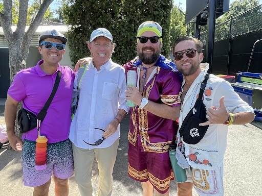 Mitchell Joyce, Travis Wellington, Joe Rogers and Brent Krivokapich. Picture: Athos Sirianos