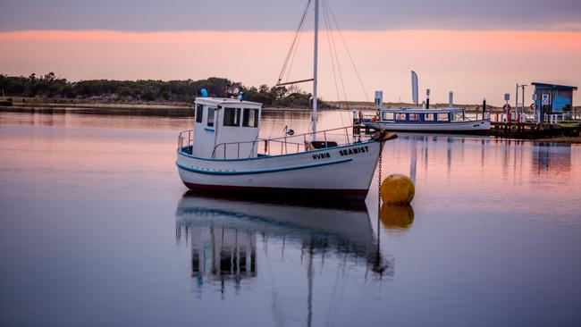 A fishing boat in Mallacoota. Picture: Visit Victoria