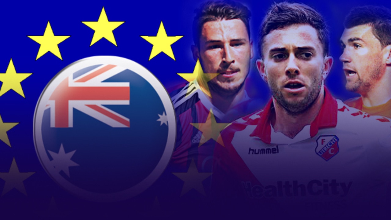 Australian football players in Europe, list of overseas Aussies: did our Aussies Abroad go? Mat Ryan, Mathew Leckie.