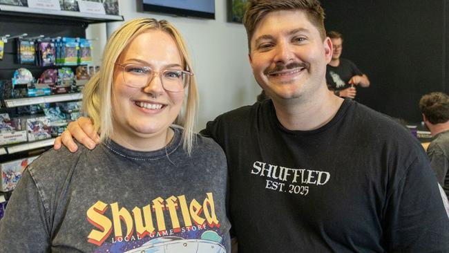 Shuffled co-owners and fiancees Beth Penton and Peter Meyers. Picture: Supplied