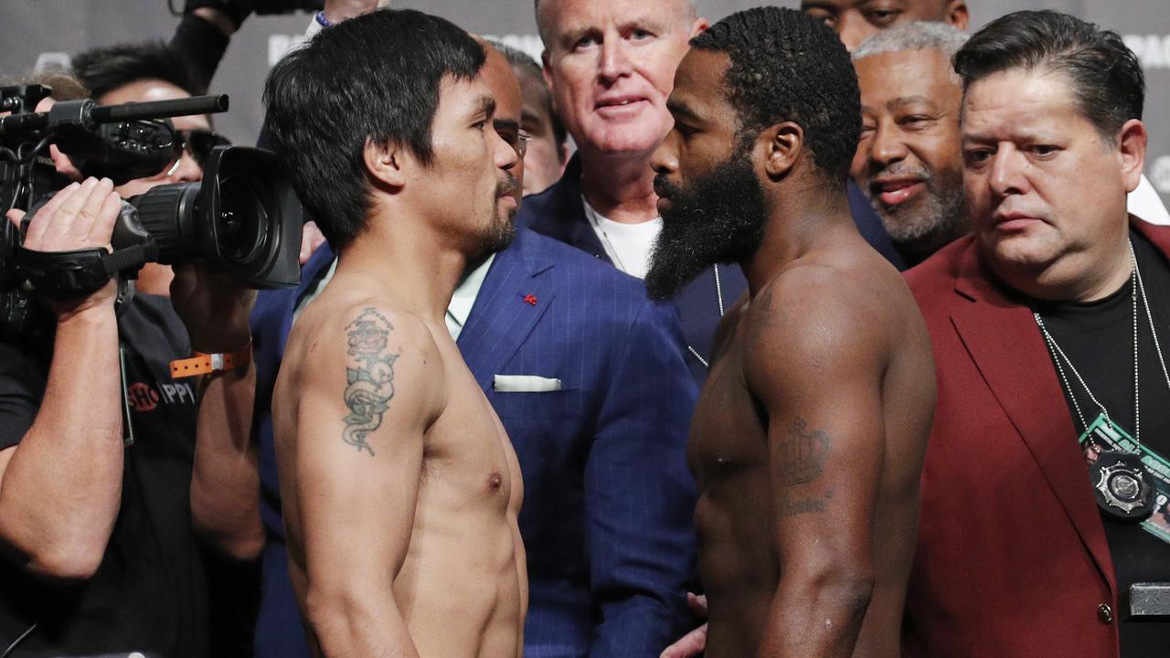 Manny Pacquiao vs. Adrien Broner.