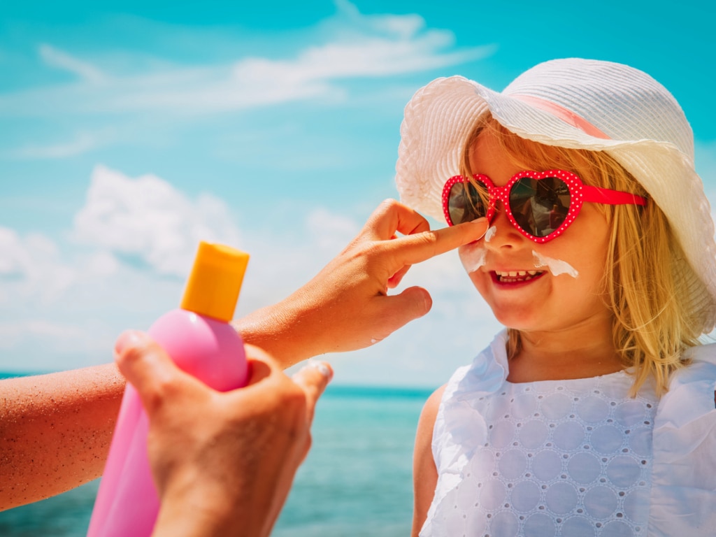 always wear sunscreen kids 💙🩵🤍 . . . . outfit inspo, ootd