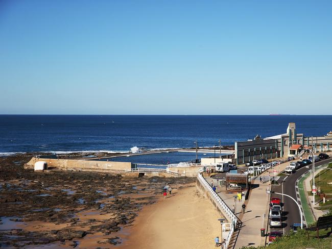 Newcastle Ocean Baths. Picture by Peter Lorimer