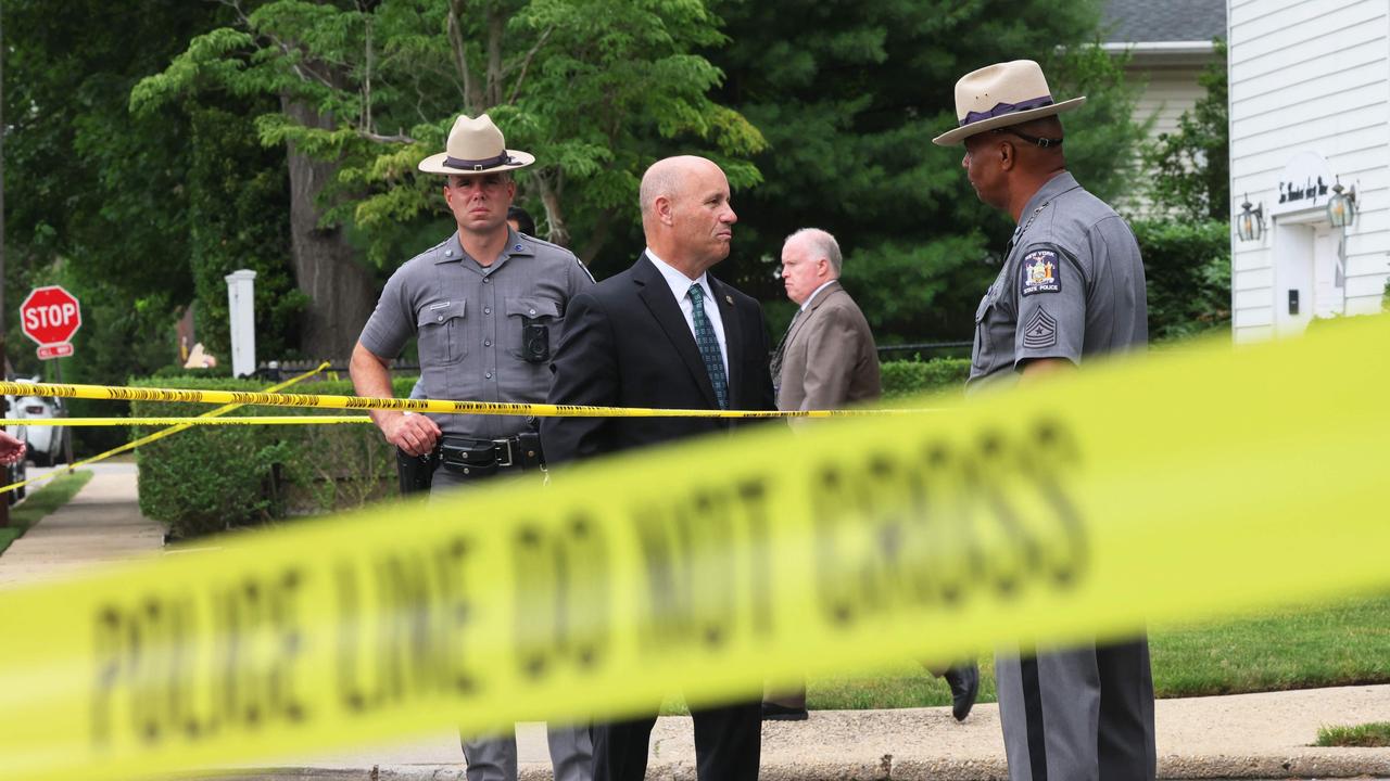 Police investigate Heuermann’s home in Massapequa Park, New York. Picture: Michael M. Santiago/Getty Images North America/Getty Images via AFP