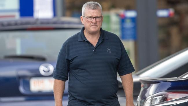 Former NT police commissioner Jamie Chalker in April after being asked to resign days earlier. Picture: Liam Mendes.