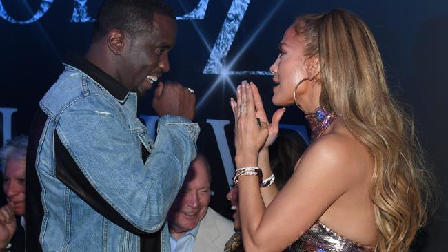 Sean ‘Diddy’ Combs and Jennifer Lopez. Picture: Getty Images for Caesars Entertainment