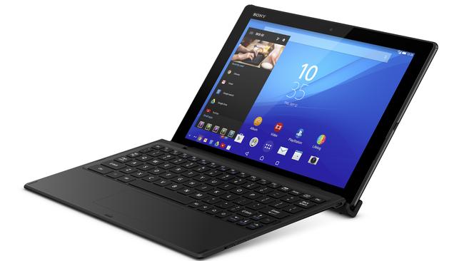 Sony Xperia Z4 tablet and keyboard