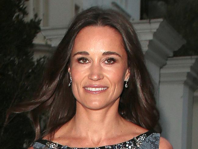 LONDON, ENGLAND - MAY 04:  Pippa Middleton seen heading to ParaSnowBall 2017 fundraiser held at The Hurlingham Club on May 4, 2017 in London, England.  (Photo by Ricky Vigil M/GC Images)