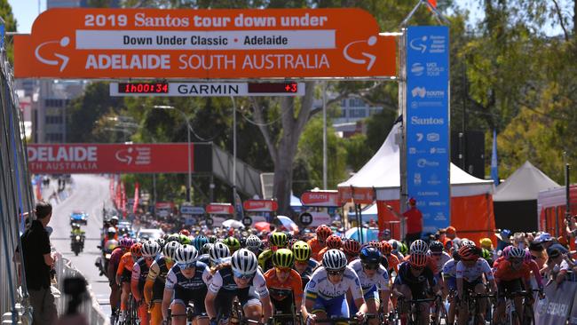 Stage 4 of the 2019 Women’s Tour Down Under. Picture: Tim de Waele/Getty Images.