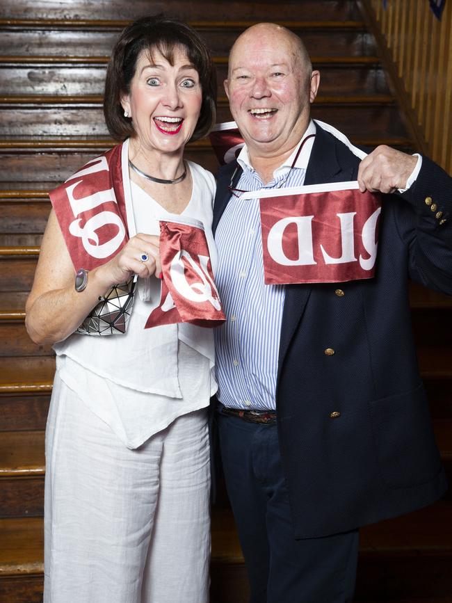 State of Origin: The Musical! Premiere, Princess Theatre Woolloongabba. Catherine and Tim Britz. 30.11.2019 - Picture: Renae Droop/RDW Photography