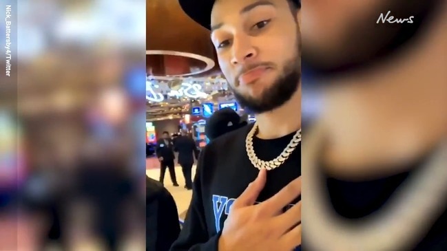 Ben Simmons's deleted Instagram video