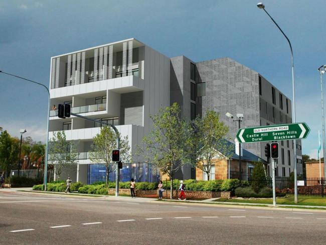 Shop top housing planned at 11-13 Old Northern Rd, Baulkham Hills