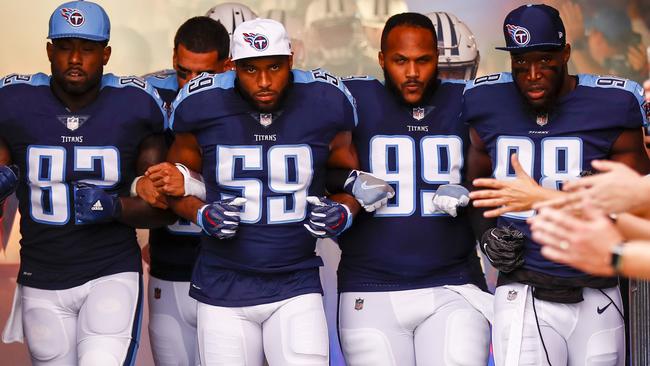 Titans' Delanie Walker: family has received death threats