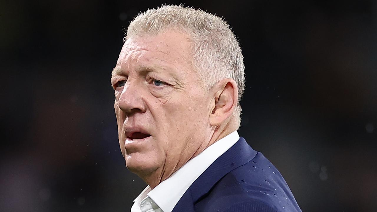 Phil Gould looks on before the NRL match between Parramatta and Penrith at CommBank Stadium. (Photo by Cameron Spencer/Getty Images)