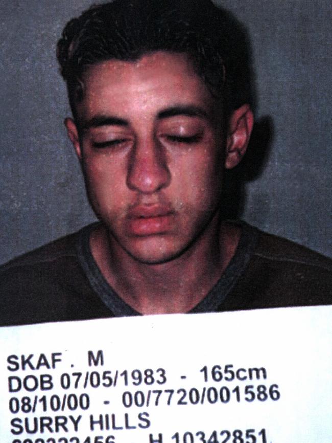 Convicted gang rapist Mohammed Skaf’s mug shot in the year 2000.