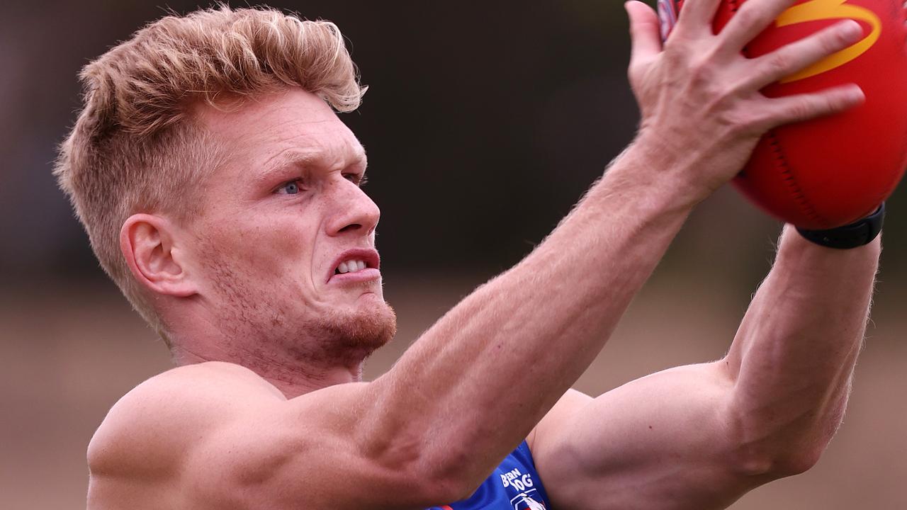 Adam Treloar is pushing to play Round 1. Picture: Michael Klein