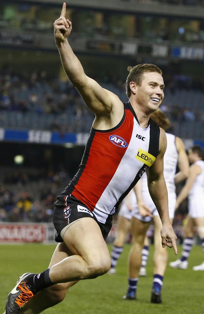 St Kilda has no interest in trading midfielder David Armitage. Picture: Michael Klein