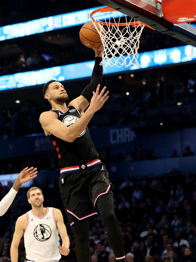 Ben Simmons starred in the 2019 NBA All-Star game along with fellow superstars of the game.