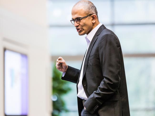 Satya Nadella replaced Ballmer as chief executive earlier this year.